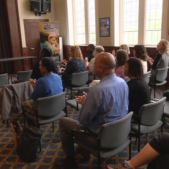 black funders press conference